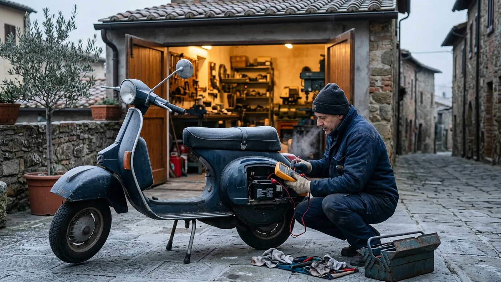 Why your motorcycle battery struggles in winter (and what to do about it)