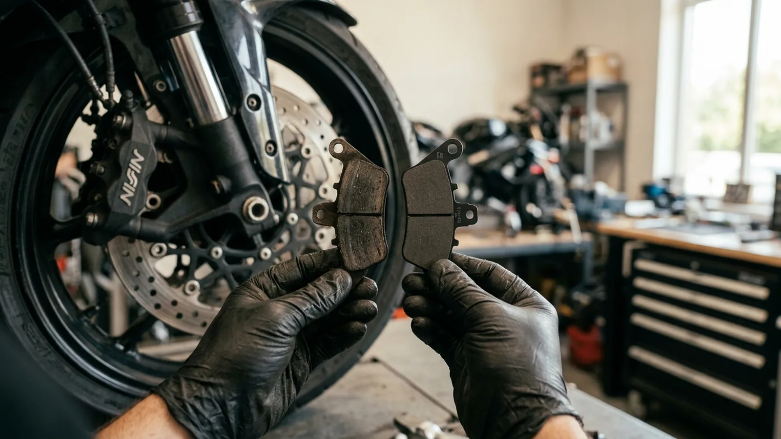 Cada quant cal canviar les pastilles de fre de la moto?
